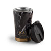 Black Marble Tumbler